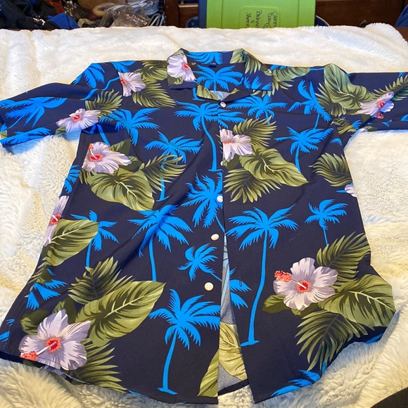 Men’s floral button up - Picture 1 of 7